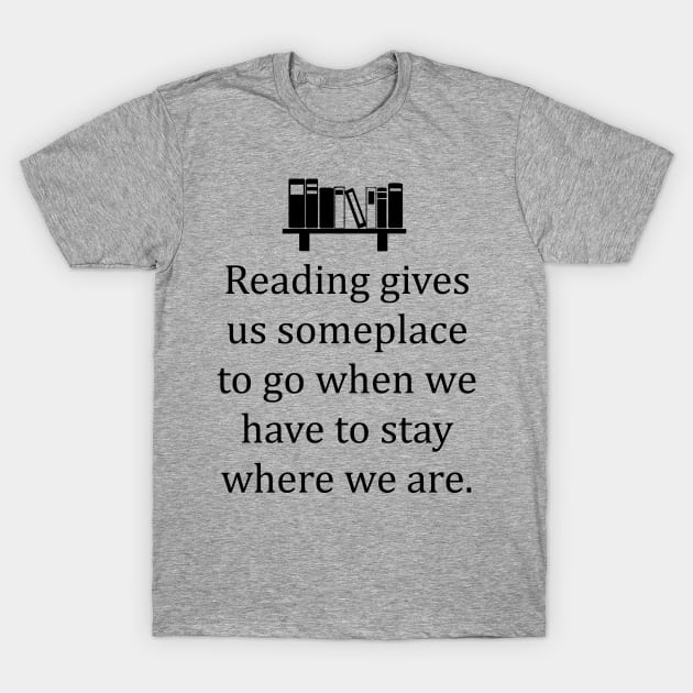 Reading T-Shirt by Carol Oliveira